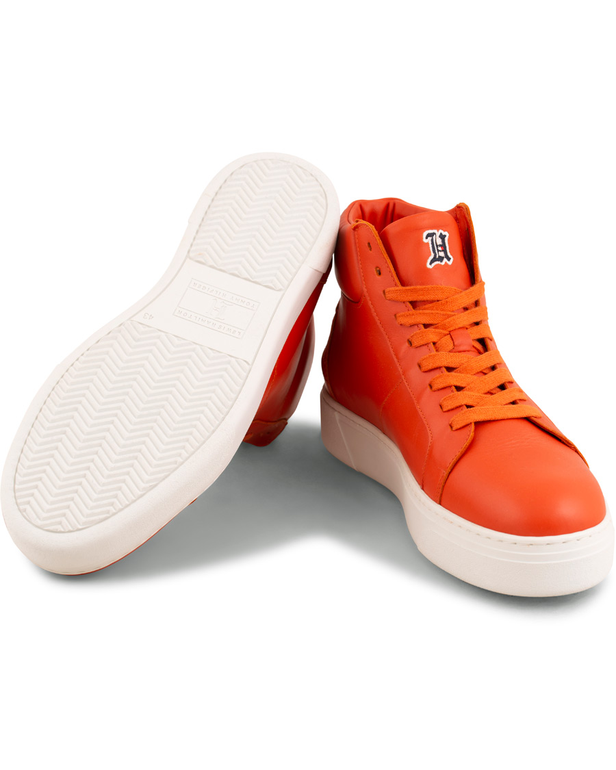 Mies | Tommy Hilfiger Lewis Hamilton Hybrid High Top Orangeade | Tommy Hilfiger | Lewis Hamilton Hybrid High Top Orangeade