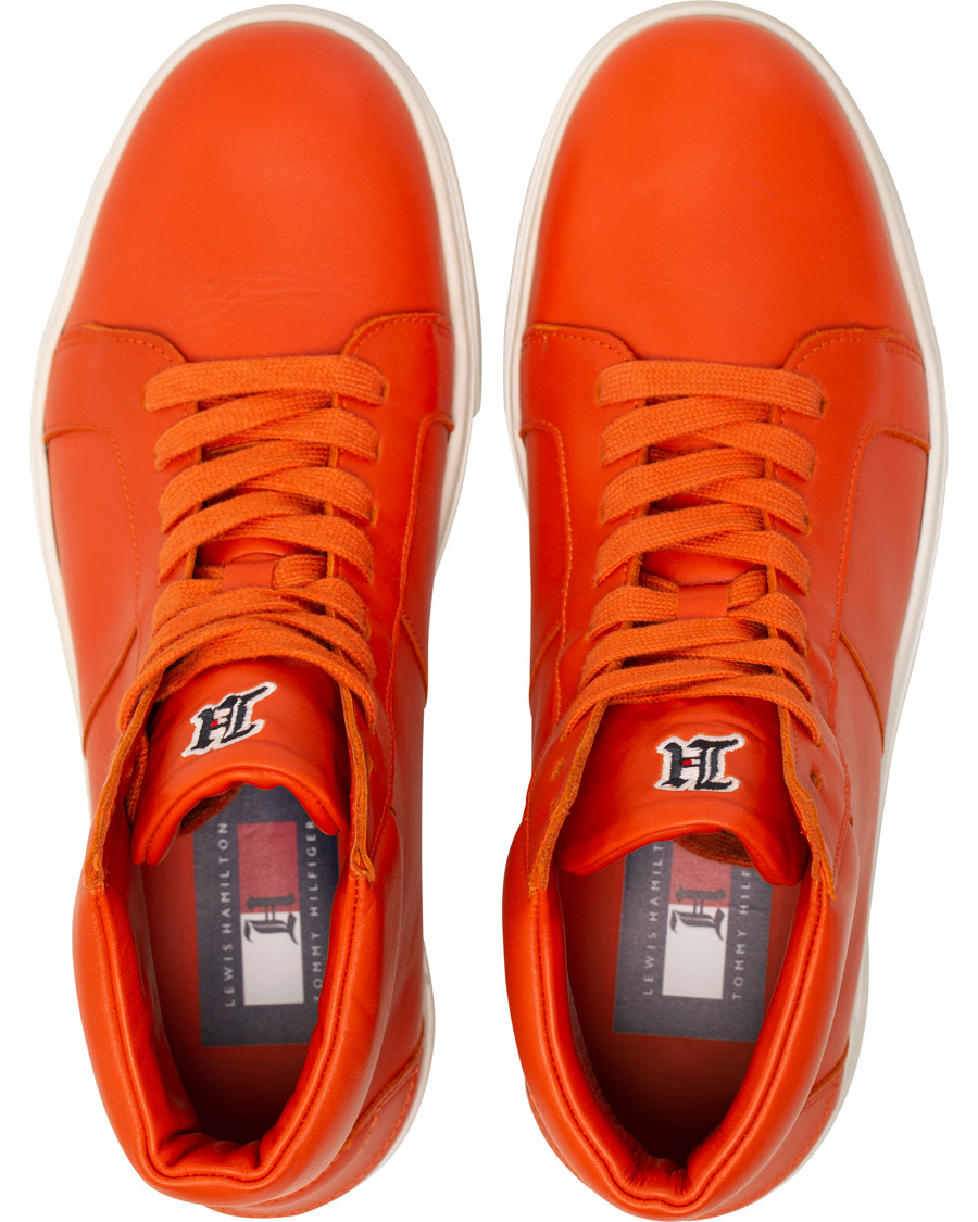 Mies | Tommy Hilfiger Lewis Hamilton Hybrid High Top Orangeade | Tommy Hilfiger | Lewis Hamilton Hybrid High Top Orangeade