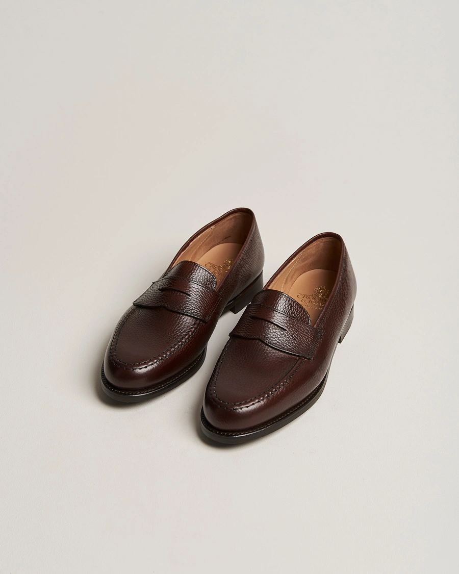 Mies | Käsintehdyt kengät | Crockett & Jones | Boston City Sole Dark Brown Calf