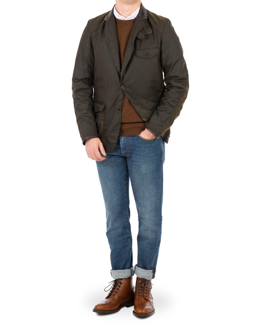 Mies | Loake 1880 Wolf Mahogany Grain Calf | Loake 1880 | Wolf Mahogany Grain Calf