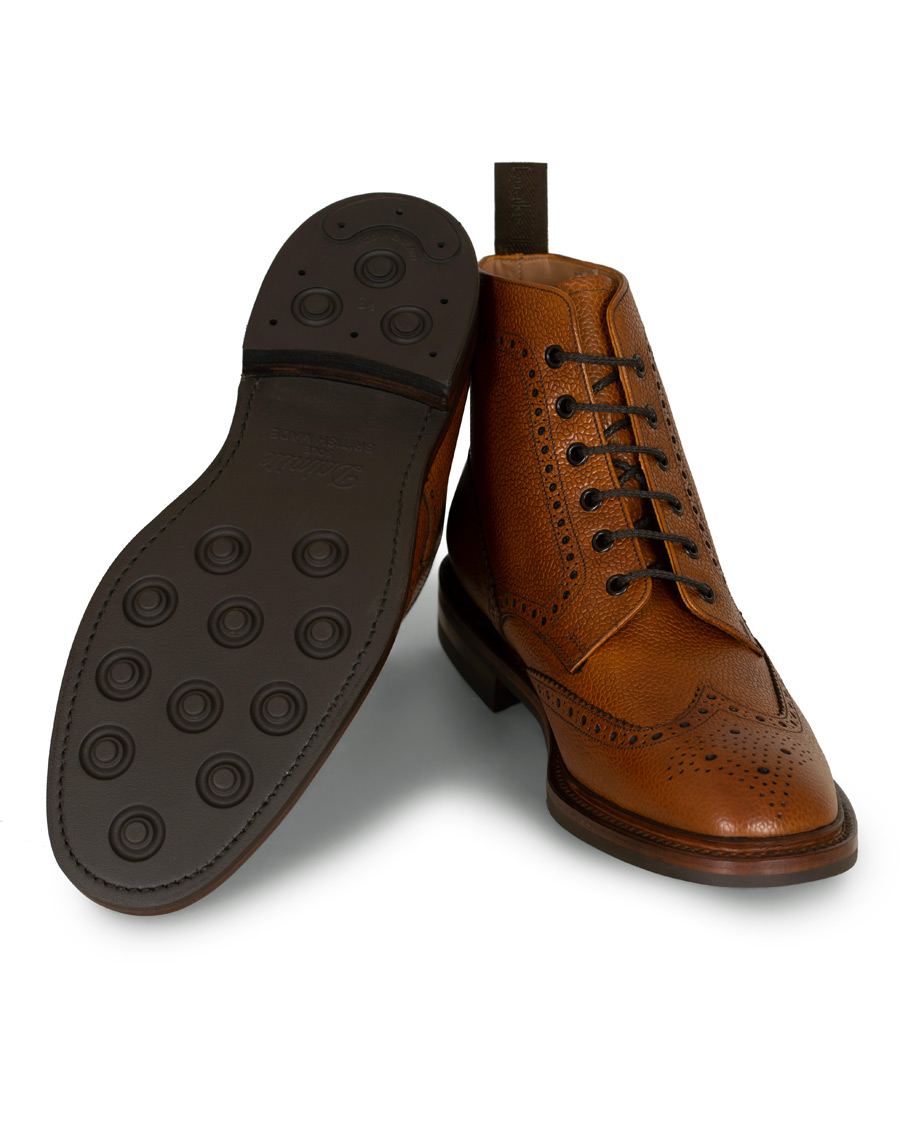 Mies | Loake 1880 Wolf Mahogany Grain Calf | Loake 1880 | Wolf Mahogany Grain Calf