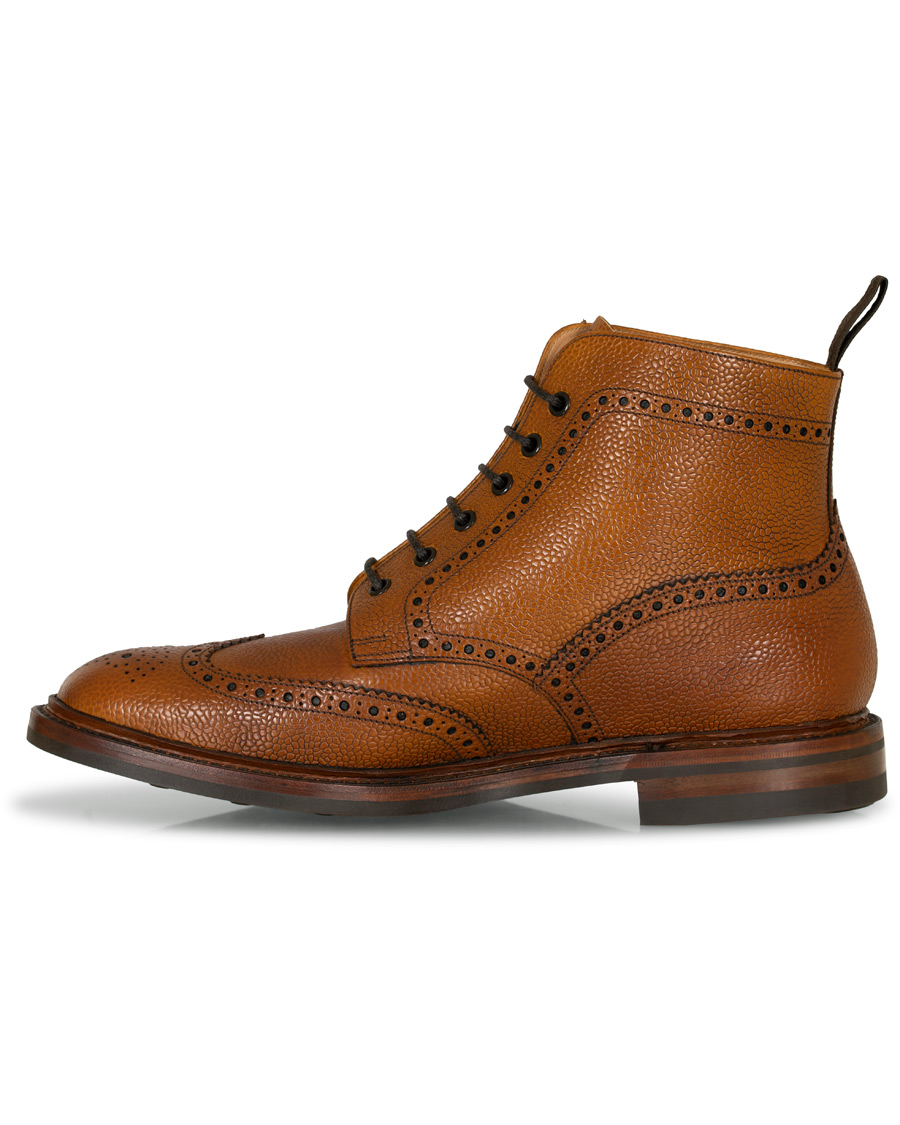 Mies | Loake 1880 Wolf Mahogany Grain Calf | Loake 1880 | Wolf Mahogany Grain Calf