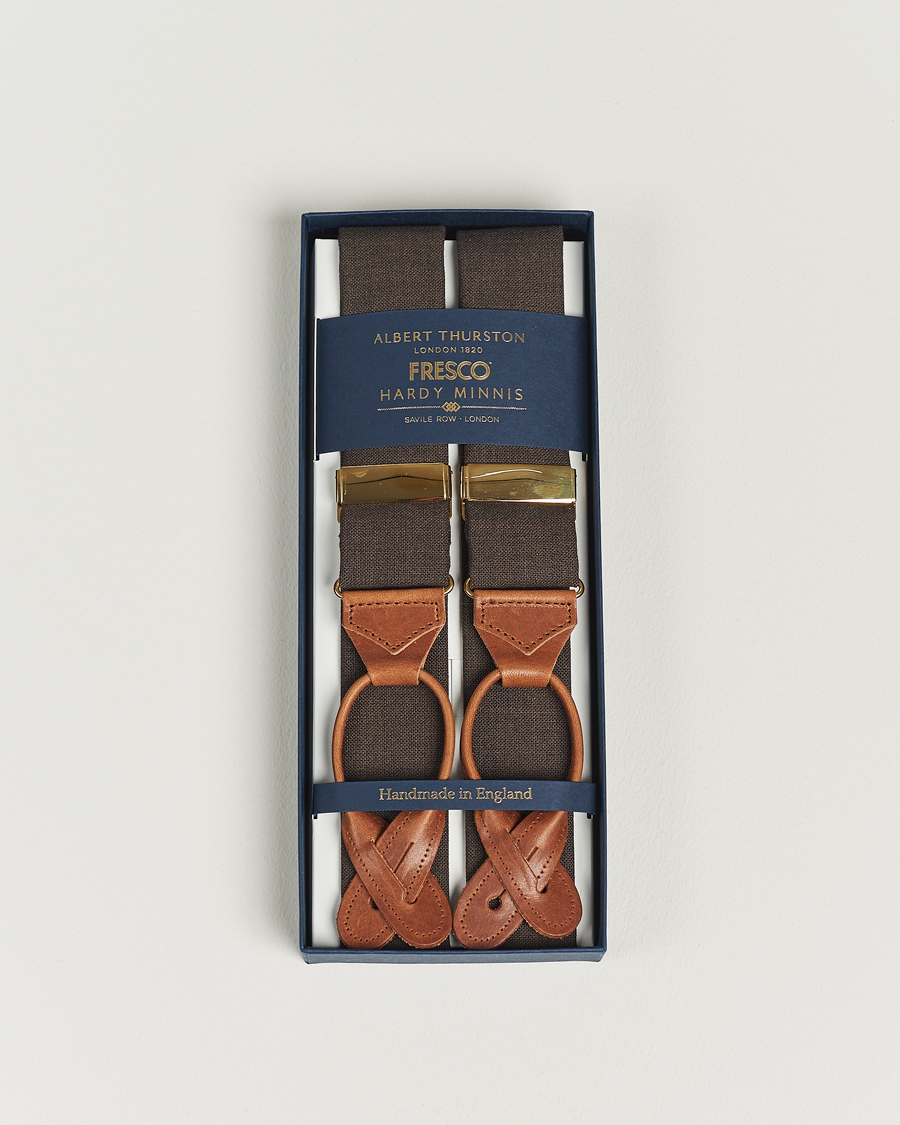 Mies | Albert Thurston Fresco Braces 38mm Brown | Albert Thurston | Fresco Braces 38mm Brown