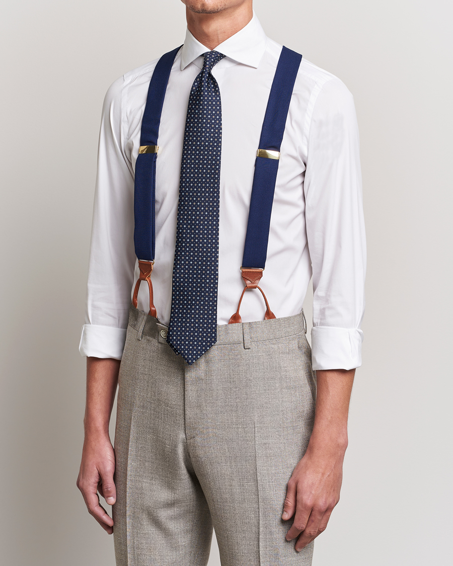 Mies | Albert Thurston Fresco Braces 38mm Royal Blue | Albert Thurston | Fresco Braces 38mm Royal Blue