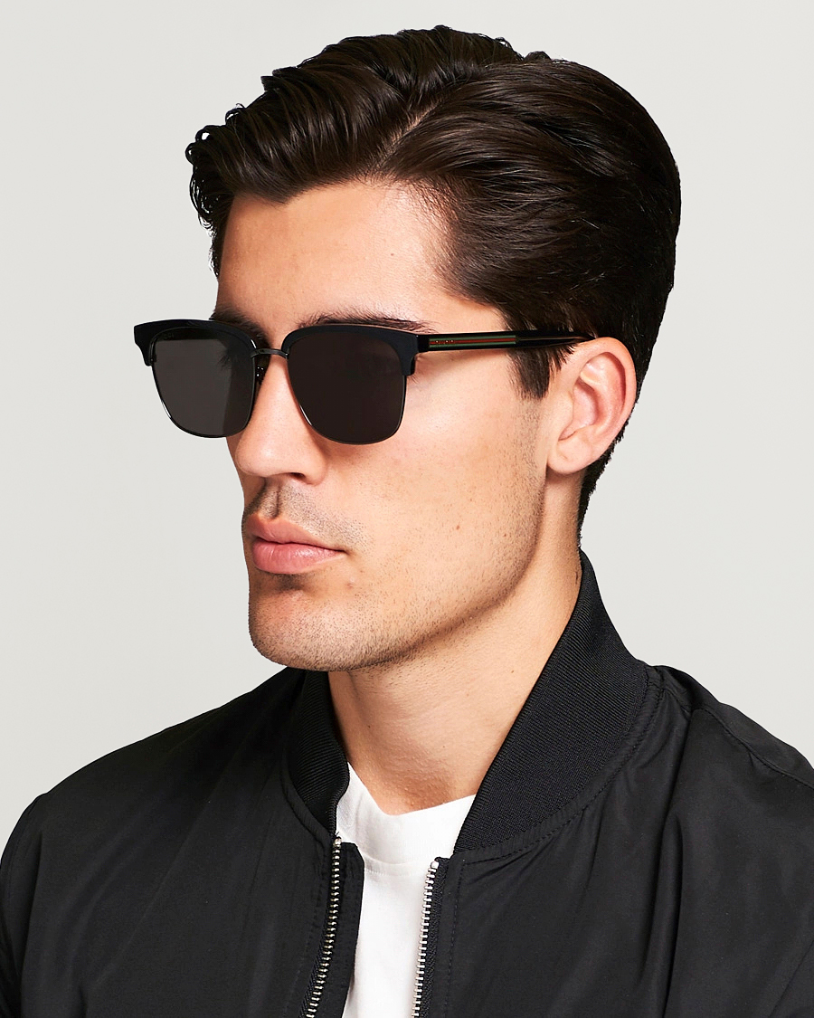 Mies | Eyewear | Gucci | GG0382S Sunglasses Black/Grey