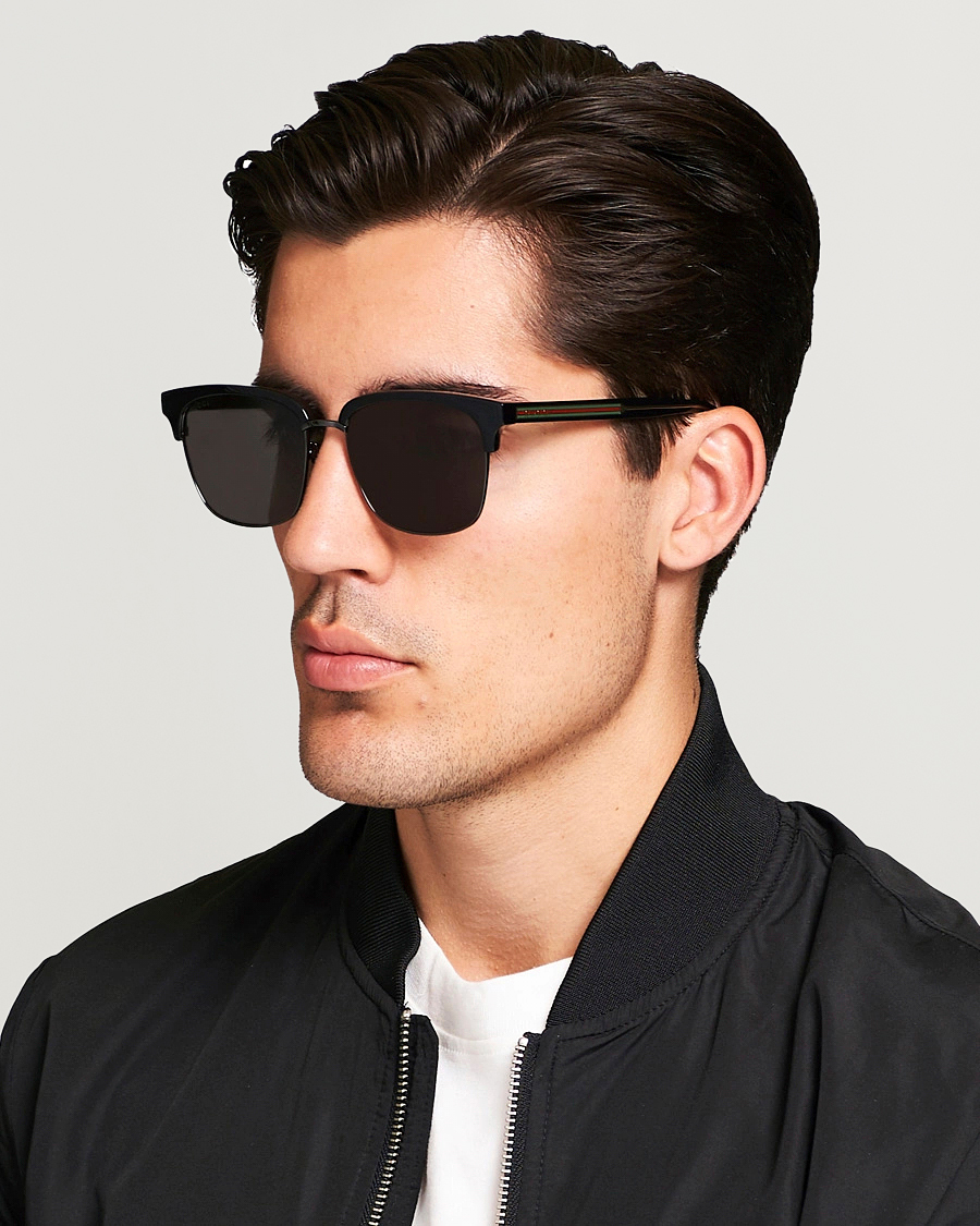 Mies | Aurinkolasit | Gucci | GG0382S Sunglasses Black/Grey