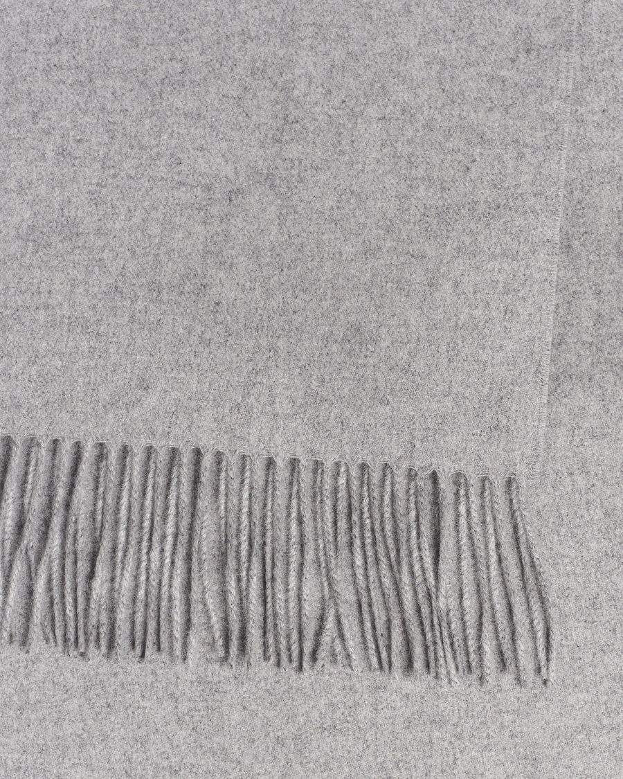 Mies | Piacenza Cashmere Cashmere Scarf Light Grey | Piacenza Cashmere | Cashmere Scarf Light Grey