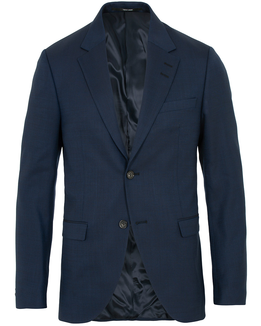 Mies | Pikkutakit | Tiger of Sweden | Jamonte Wool Stretch Blazer Country Blue