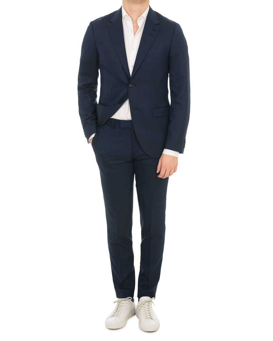 Mies | Pikkutakit | Tiger of Sweden | Jamonte Wool Stretch Blazer Country Blue