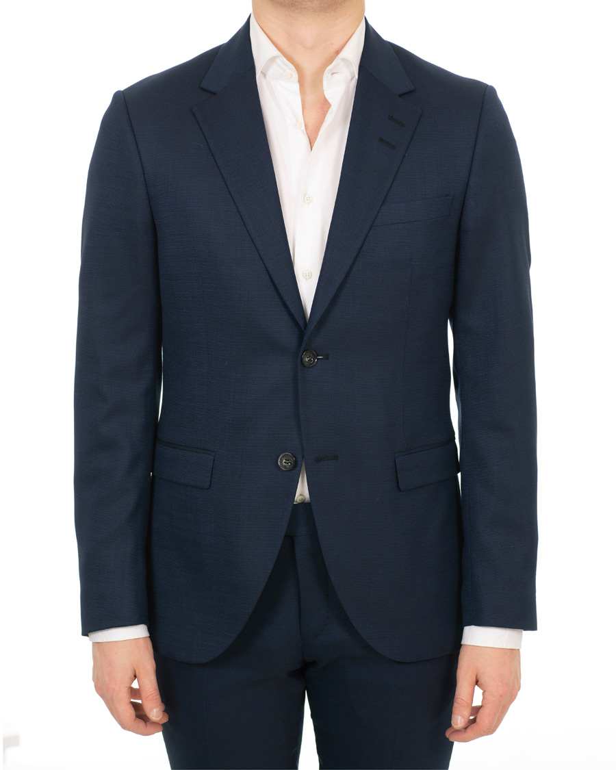 Mies | Pikkutakit | Tiger of Sweden | Jamonte Wool Stretch Blazer Country Blue