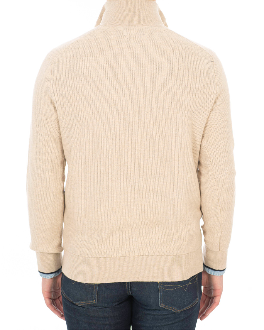 Mies | Puserot | Polo Ralph Lauren | Texture Half Zip Oatmeal Heather