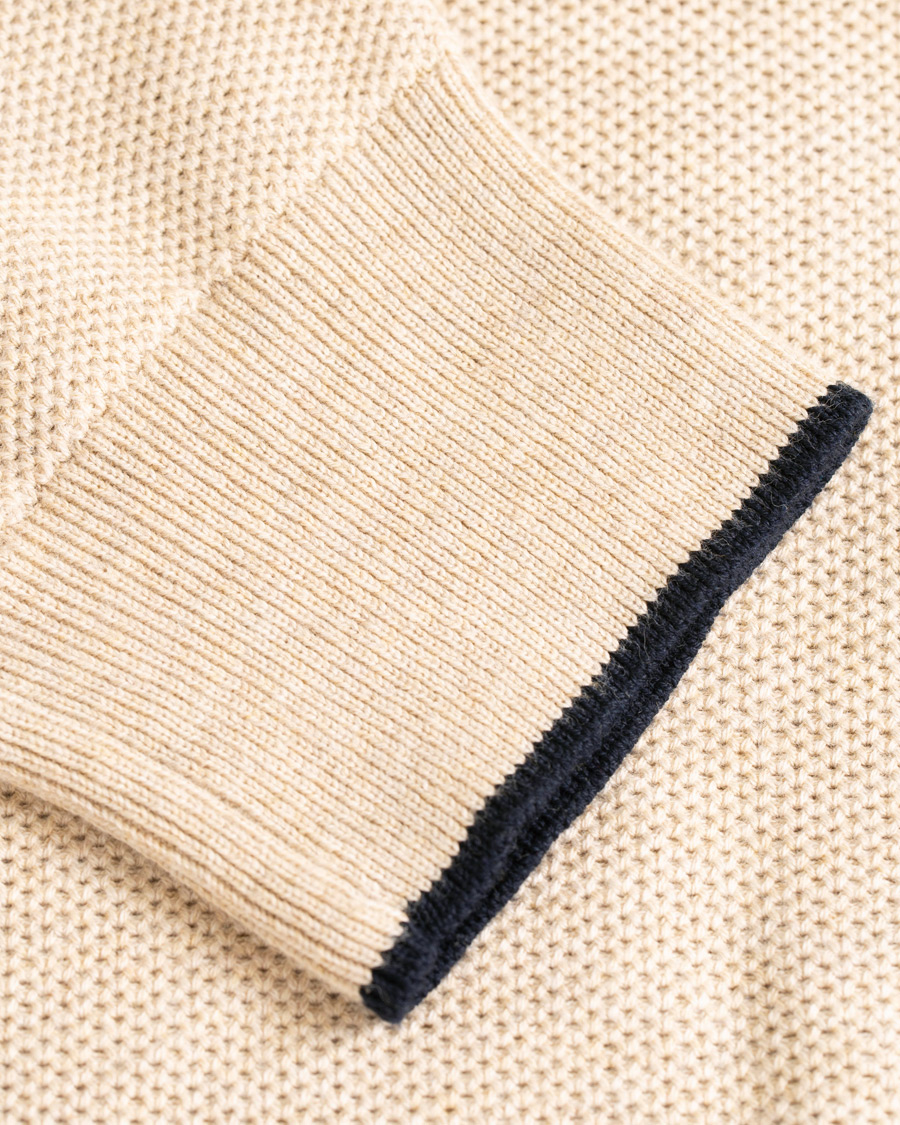 Mies | Puserot | Polo Ralph Lauren | Texture Half Zip Oatmeal Heather