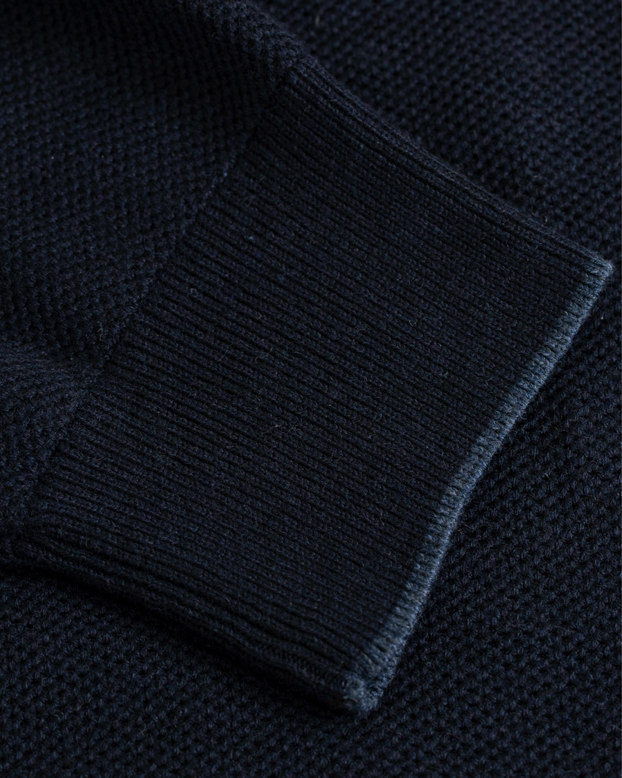 Mies | Puserot | Polo Ralph Lauren | Texture Half Zip Navy Heather