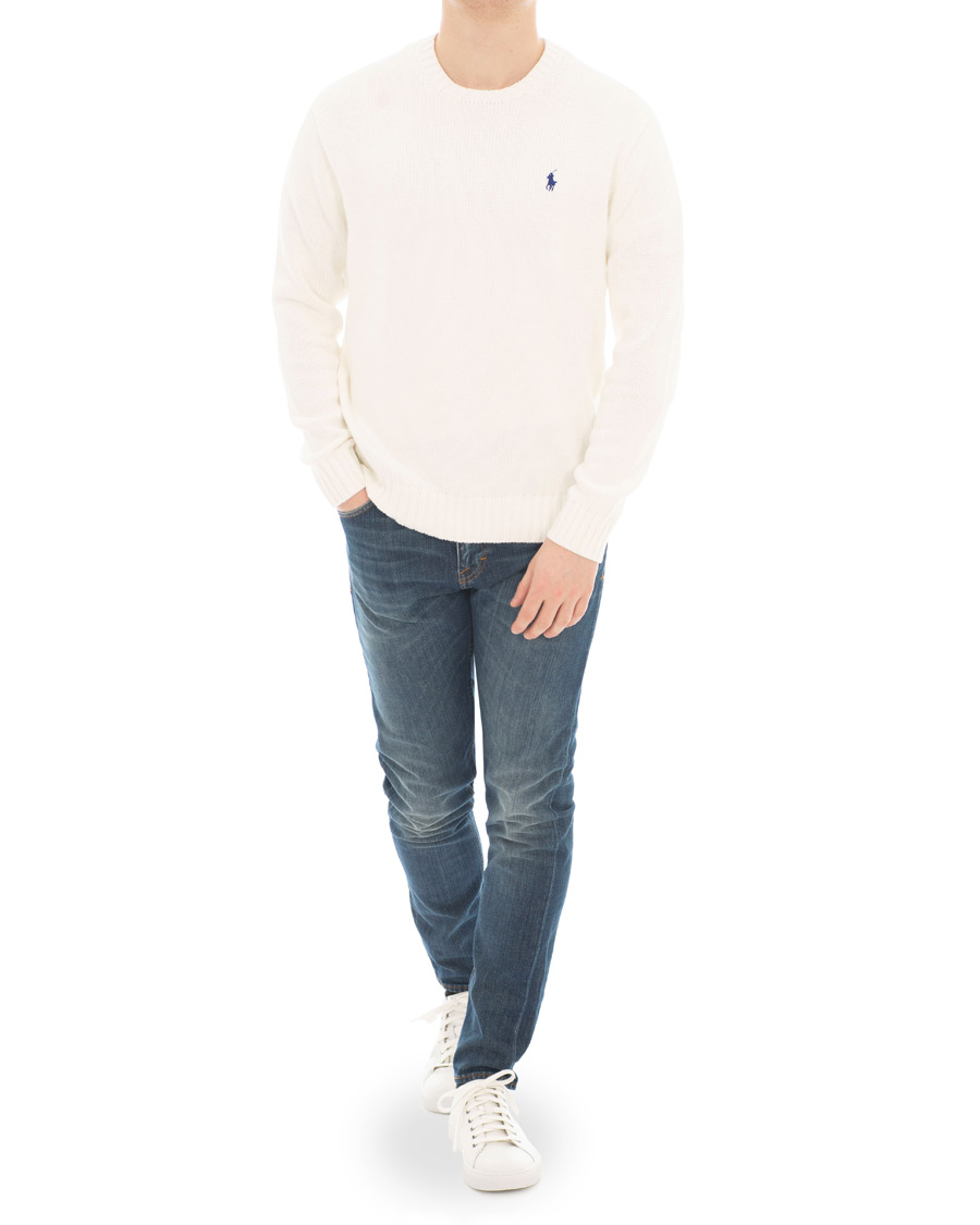 Mies | Puserot | Polo Ralph Lauren | Crisby Cotton Crew Neck White
