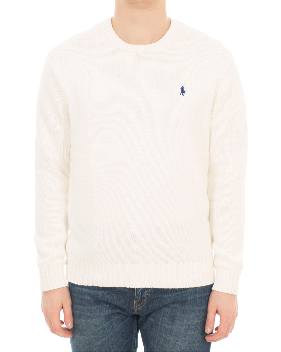 Mies | Puserot | Polo Ralph Lauren | Crisby Cotton Crew Neck White
