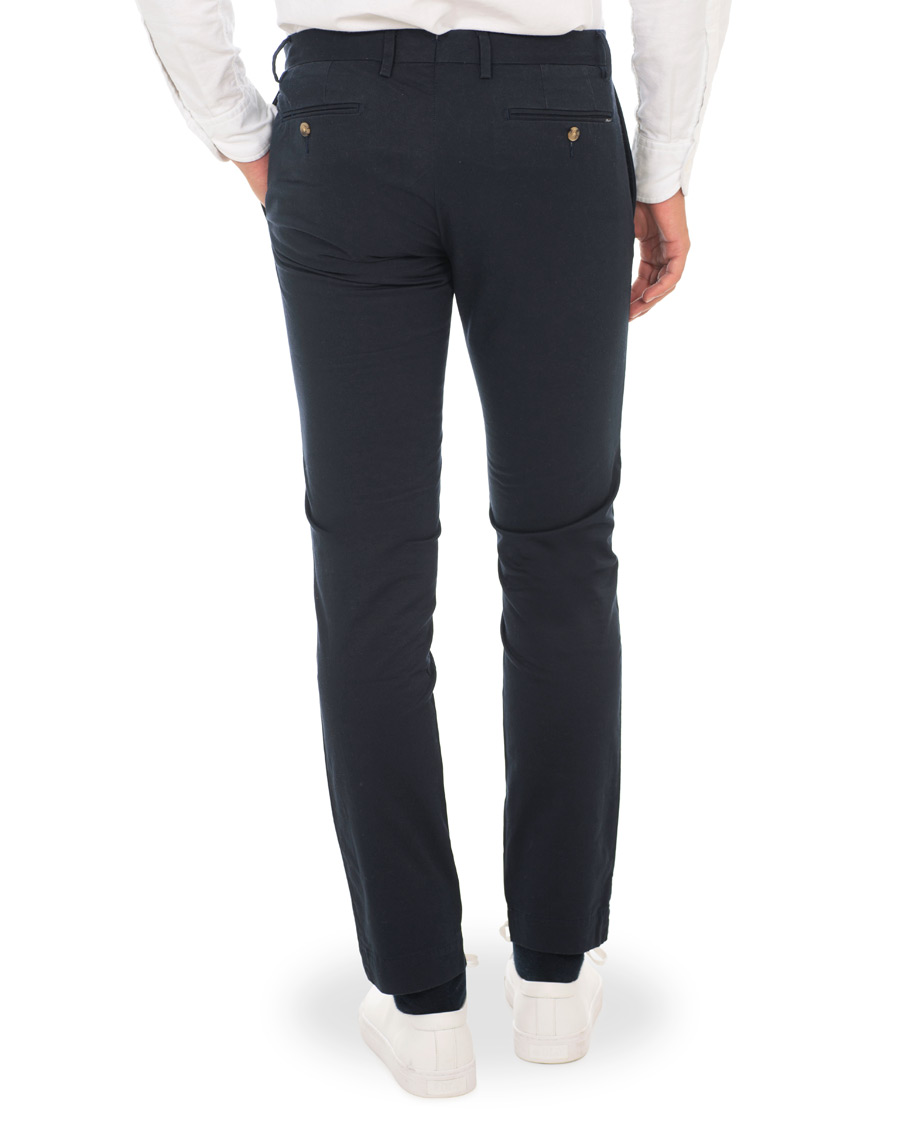 Mies | Housut | Polo Ralph Lauren | Tailored Slim Fit Stretch Hudson Chinos Aviator Navy