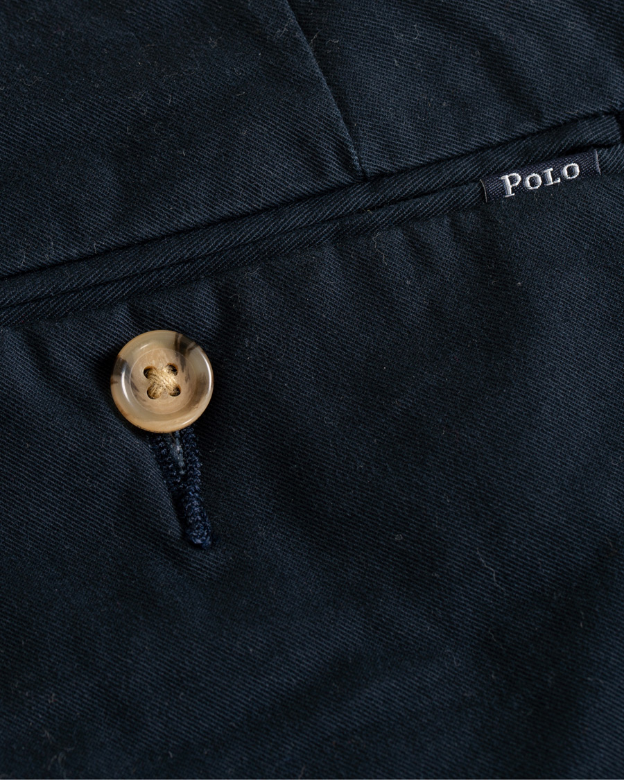 Mies | Housut | Polo Ralph Lauren | Tailored Slim Fit Stretch Hudson Chinos Aviator Navy