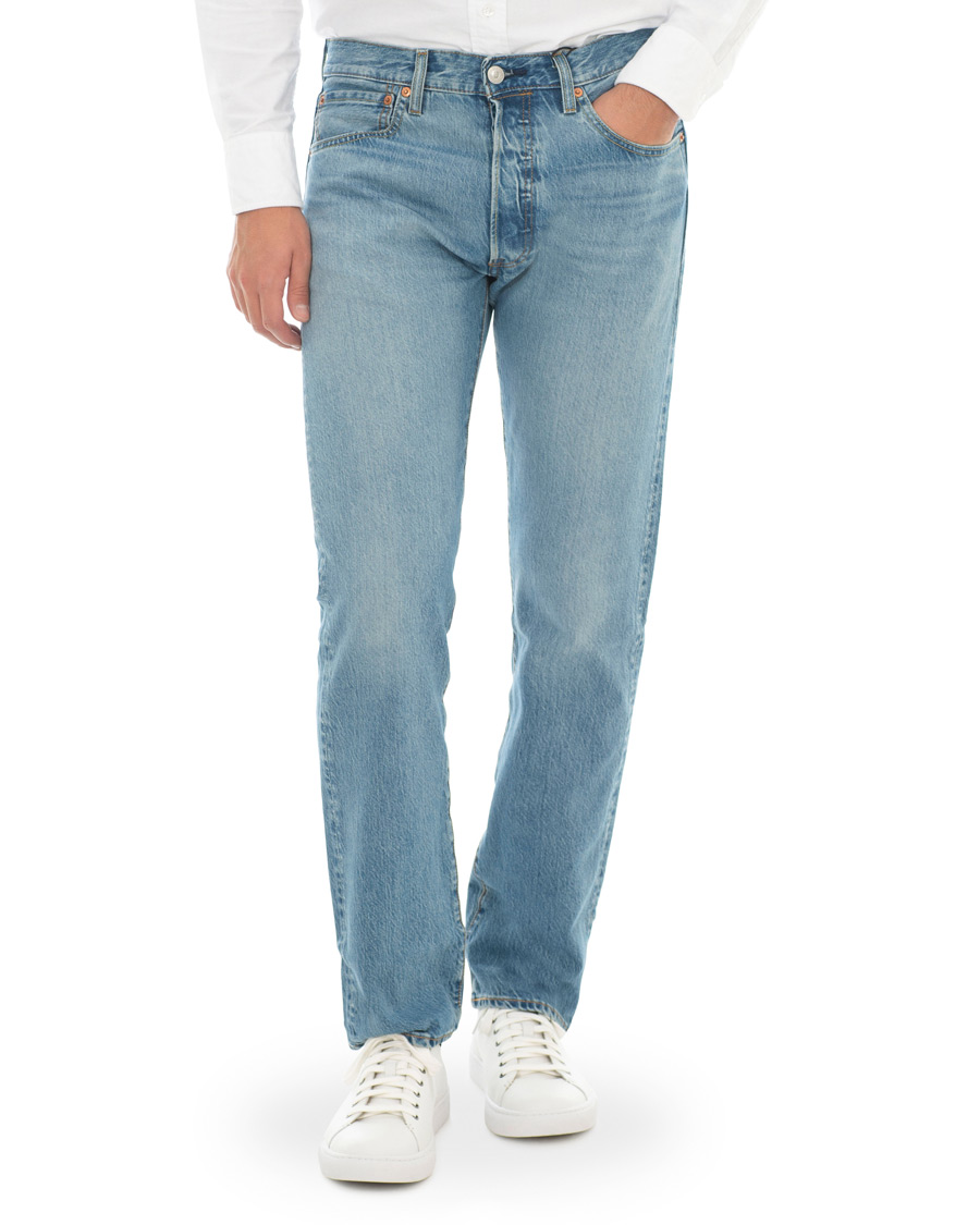 Mies | Farkut | Levi's | 501 Original Fit Stretch Jeans Pipe Light