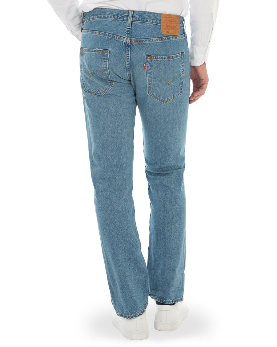 Mies | Farkut | Levi's | 501 Original Fit Stretch Jeans Pipe Light