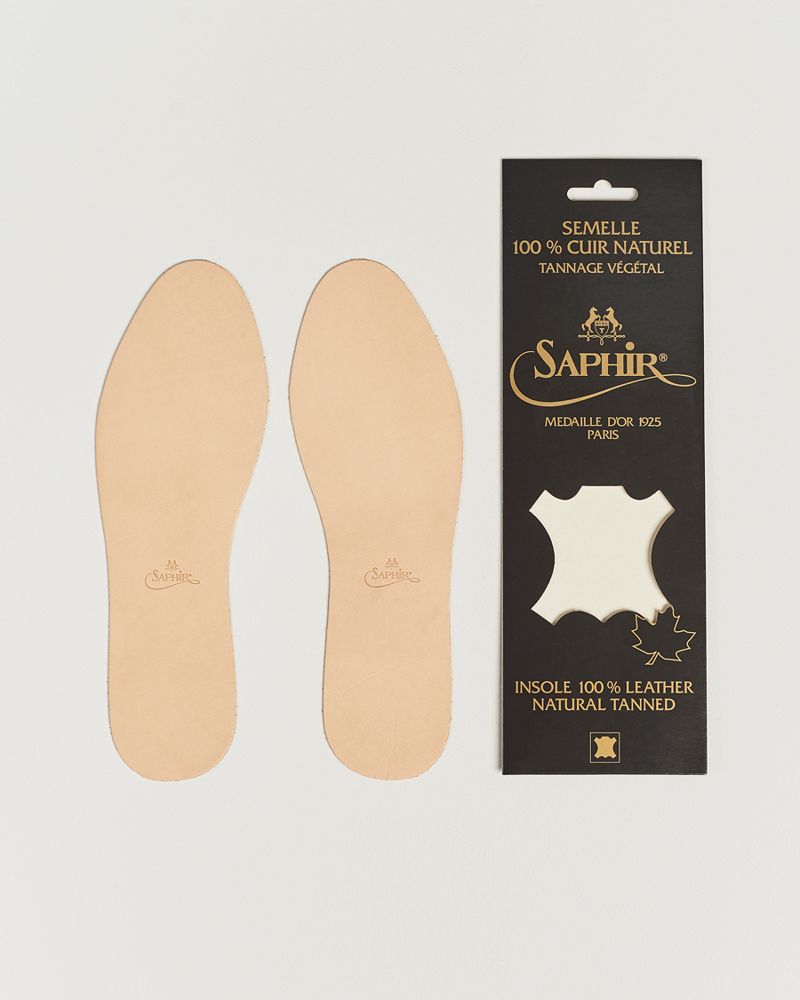 Miehet |  | Saphir Medaille d'Or | Round Leather Insoles