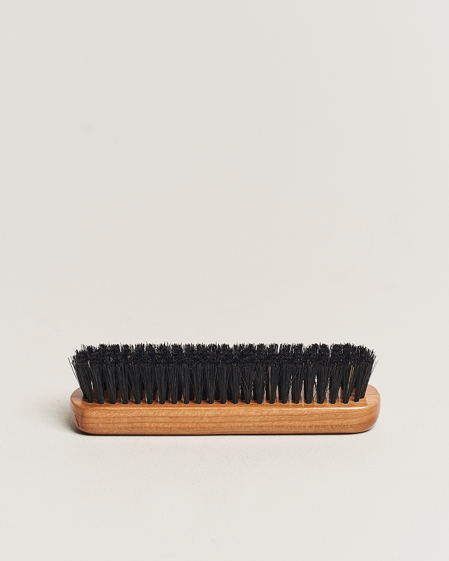 Mies |  | Kent Brushes | Small Cherry Wood Travel Clothing Brush