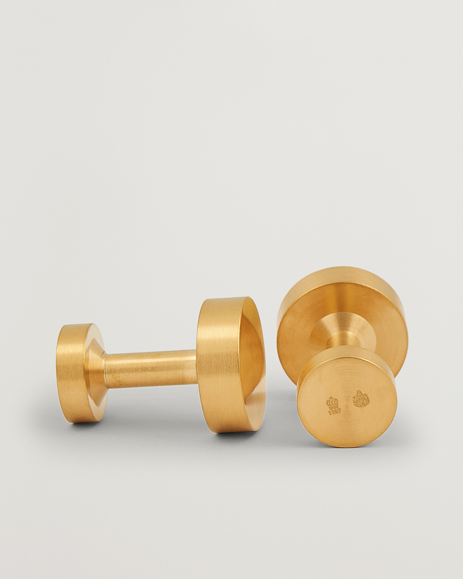 Mies |  | Skultuna | The Icon Cuffs Matte Gold
