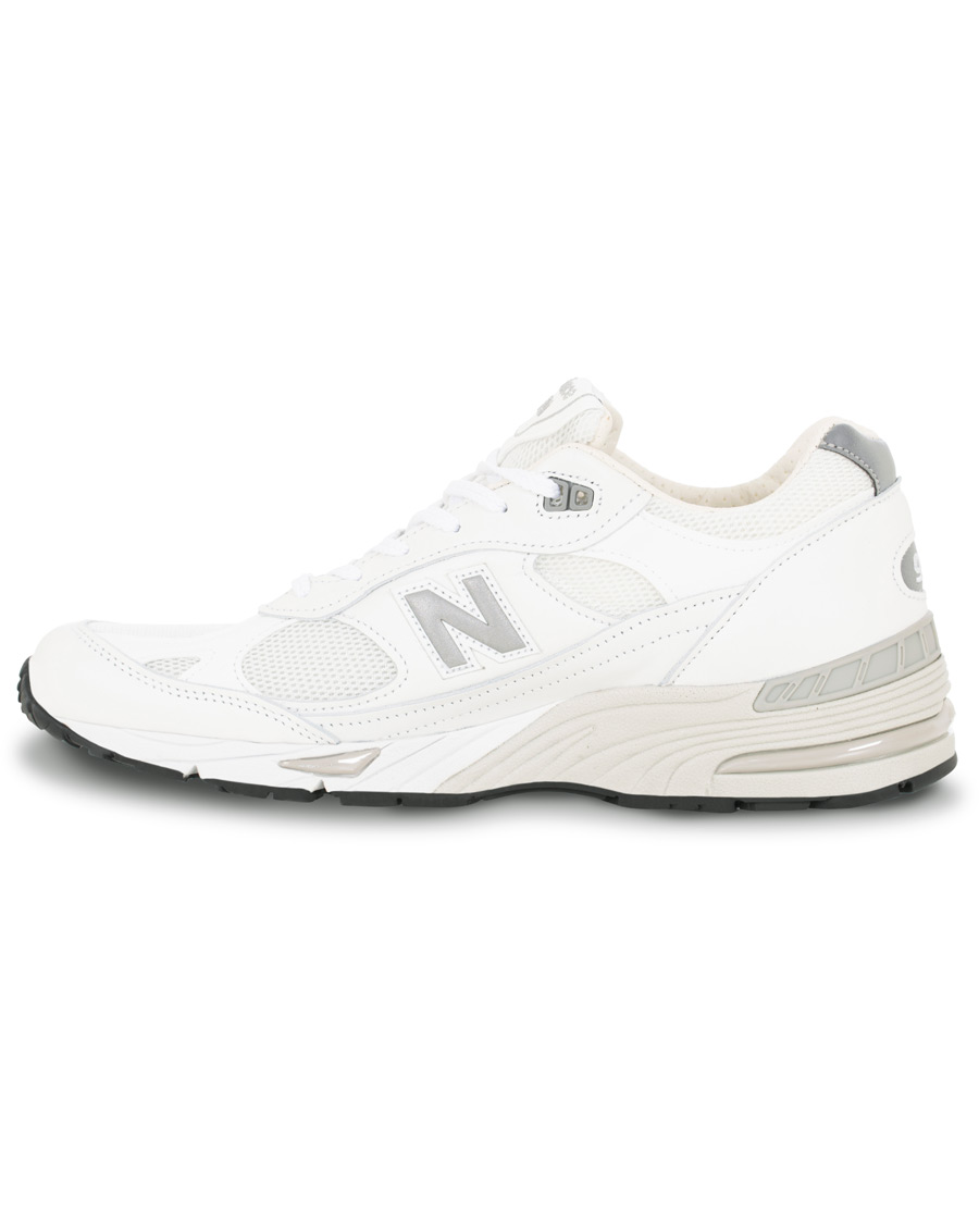 Mies | New Balance Made in England 991 Running Sneaker White | New Balance | Made in England 991 Running Sneaker White