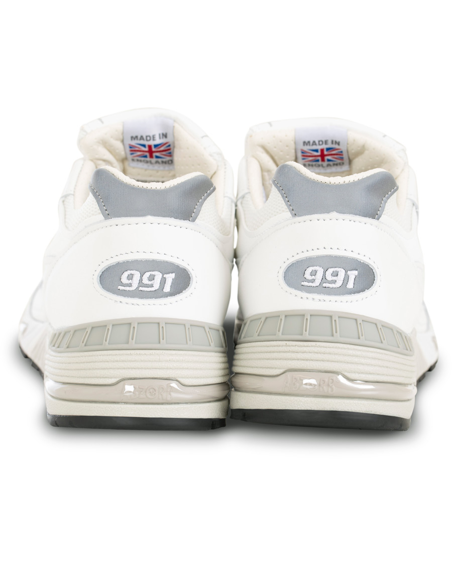 Mies | New Balance Made in England 991 Running Sneaker White | New Balance | Made in England 991 Running Sneaker White
