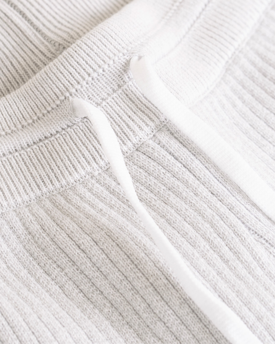 Mies | Housut | KENZO | Knitted Track Pants Grey Melange