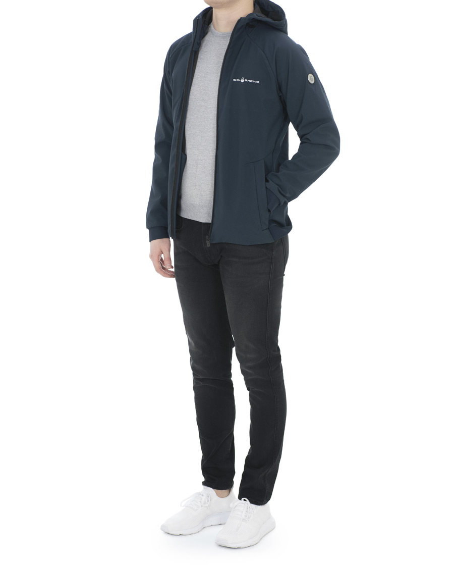 Mies | Takit | Sail Racing | Bowman Softshell Hooded Jacket Navy