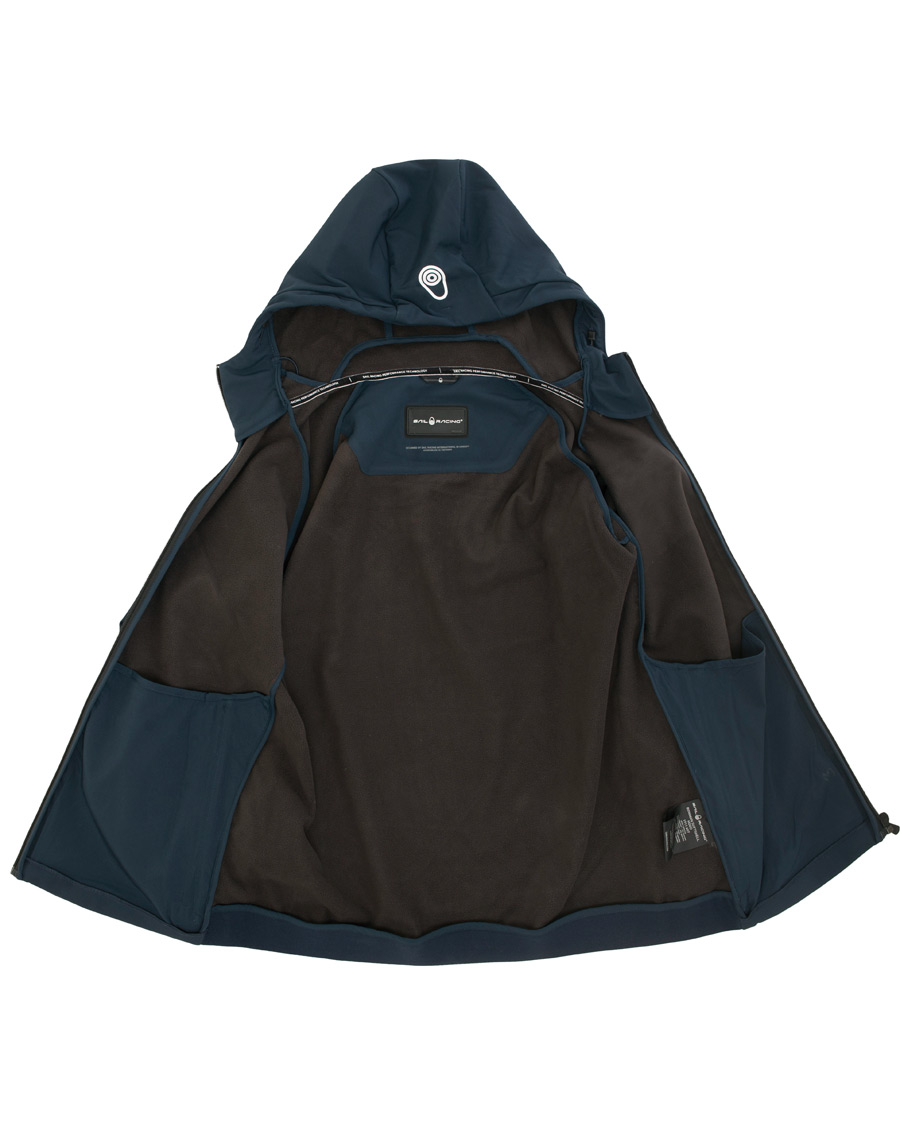 Mies | Takit | Sail Racing | Bowman Softshell Hooded Jacket Navy