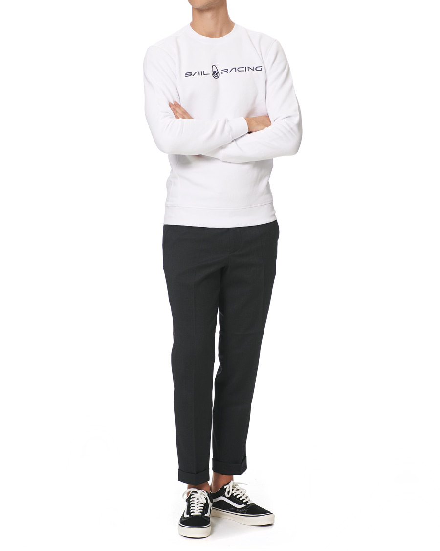 Mies | Puserot | Sail Racing | Bowman Crew Neck Sweater White