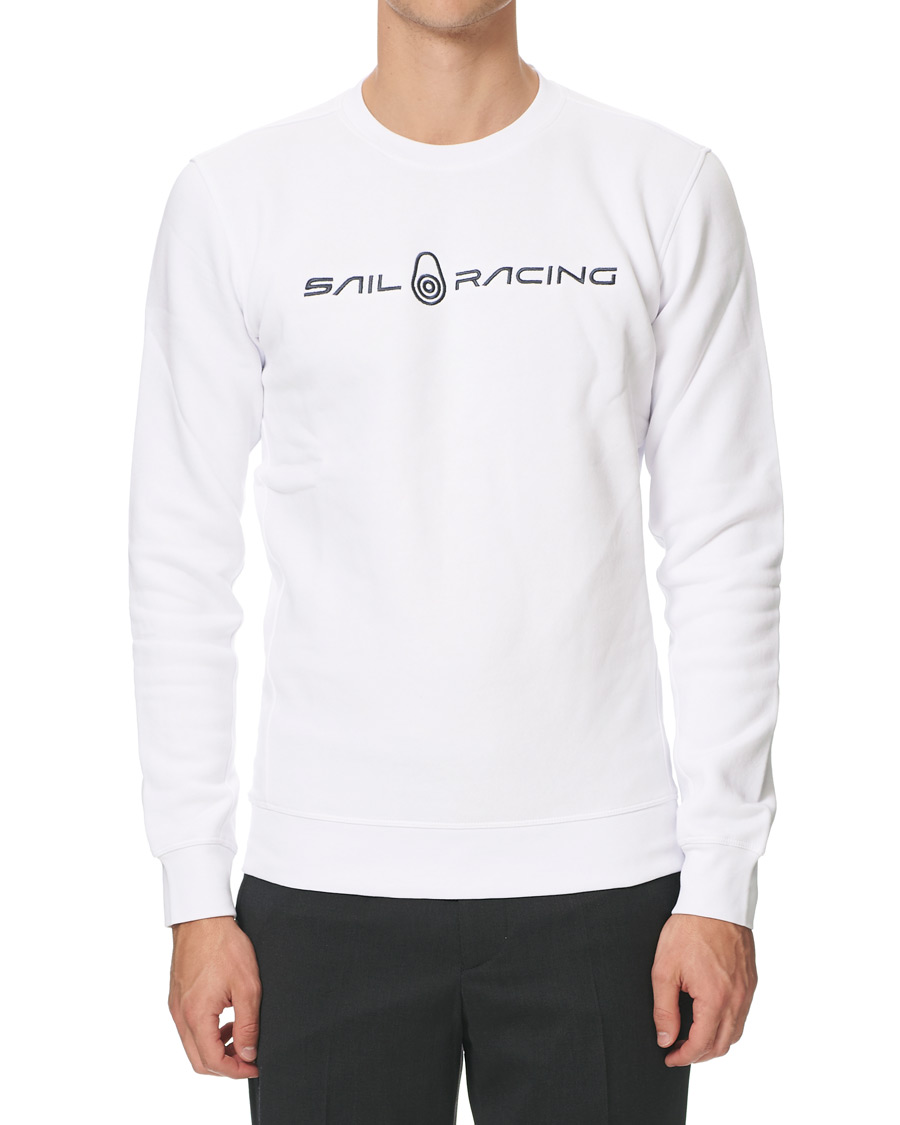Mies | Puserot | Sail Racing | Bowman Crew Neck Sweater White