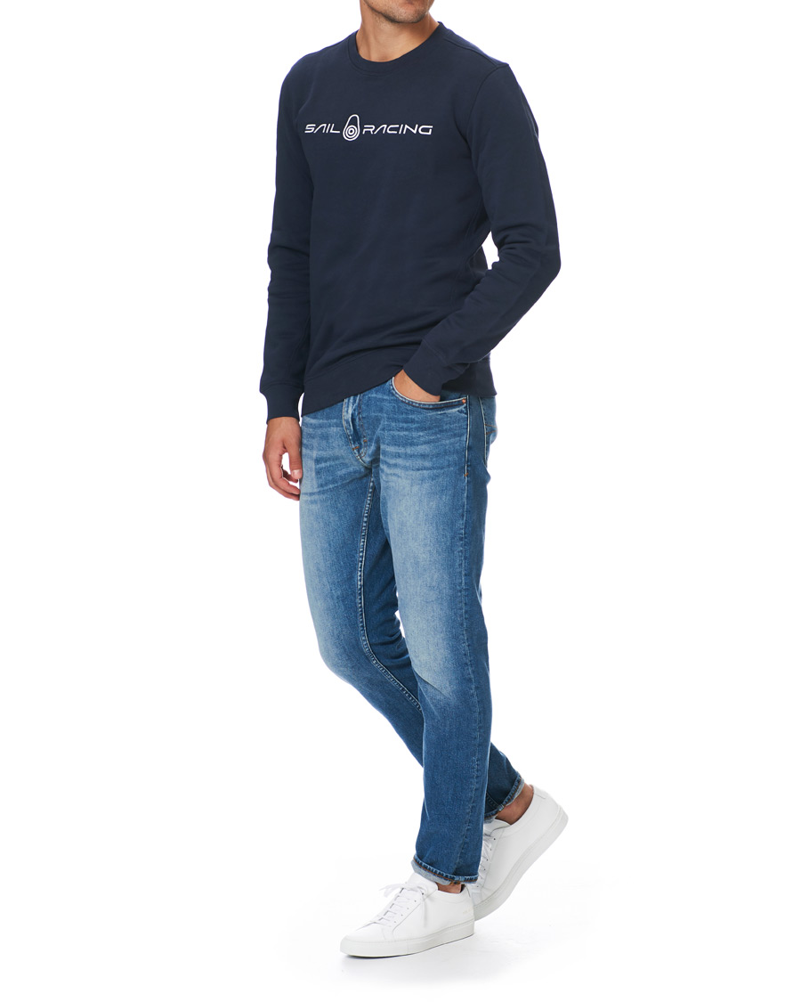 Mies | Puserot | Sail Racing | Bowman Crew Neck Sweater Navy