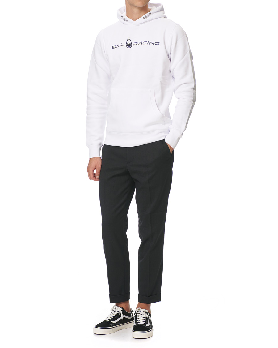 Mies | Puserot | Sail Racing | Bowman Hoodie White