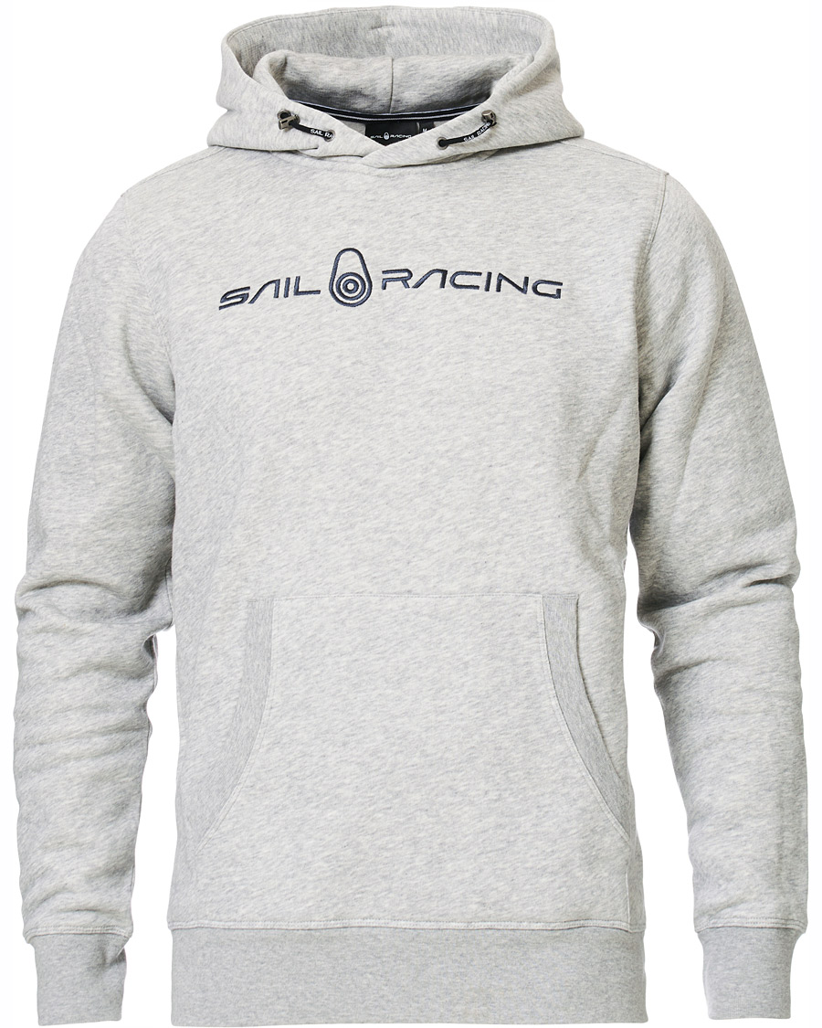 Mies | Puserot | Sail Racing | Bowman Hoodie Grey Melange