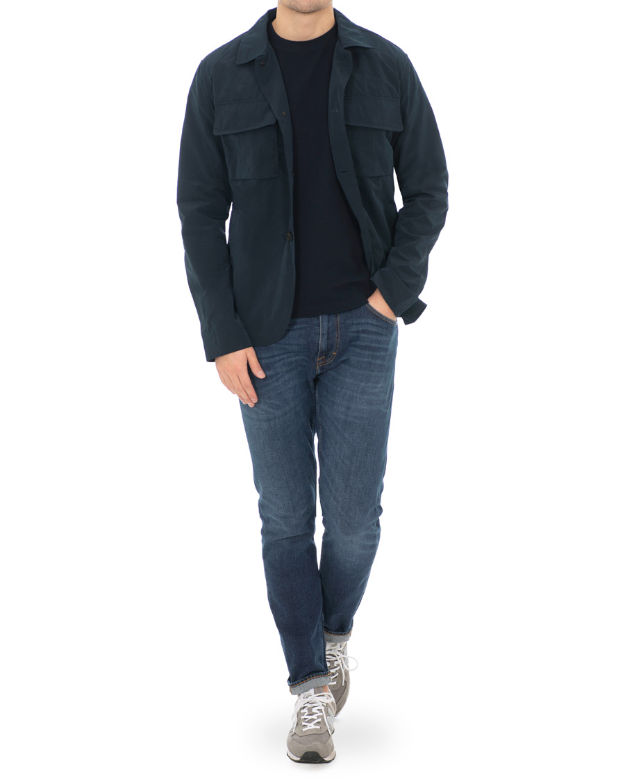 Mies | Kauluspaidat | Tommy Hilfiger | Shirt Blazer Jacket Sky Captain