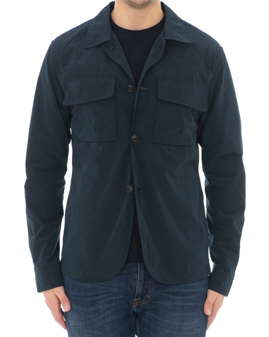 Mies | Kauluspaidat | Tommy Hilfiger | Shirt Blazer Jacket Sky Captain