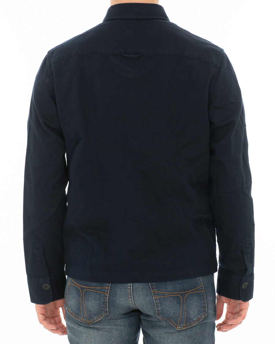 Mies | Kauluspaidat | GANT | Heavy Twill Shirt Jacket Marine