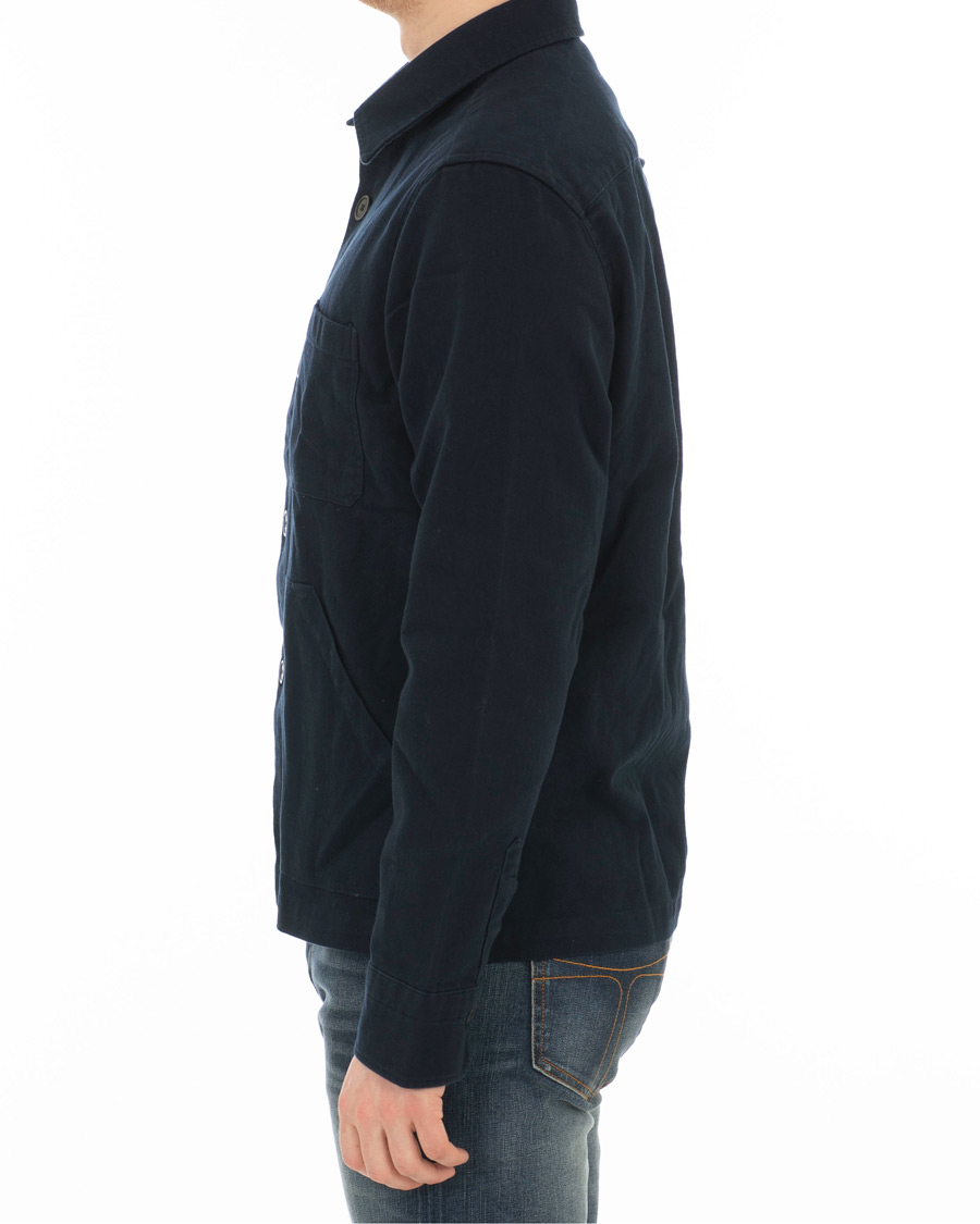 Mies | Kauluspaidat | GANT | Heavy Twill Shirt Jacket Marine