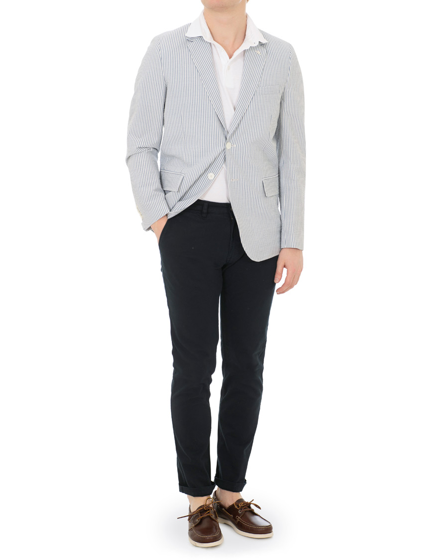 Mies | Pikkutakit | GANT | Seersucker Stripe Blazer Eggshell