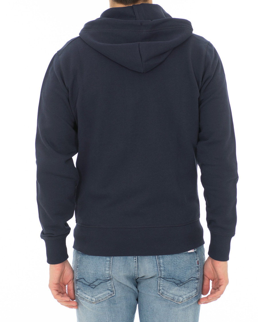Mies | Puserot | GANT | Le Mans Full Zip Hoodie Evening Blue