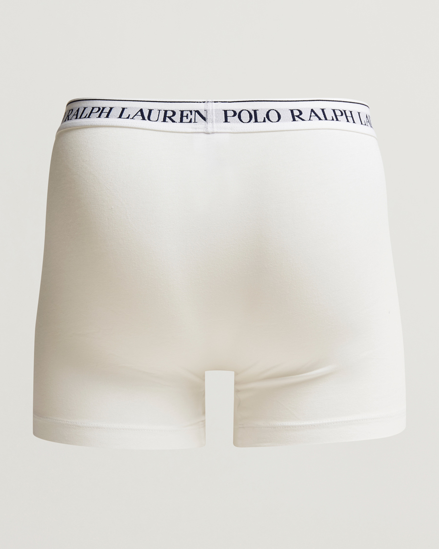 Mies | Vaatteet | Polo Ralph Lauren | 3-Pack Stretch Boxer Brief White