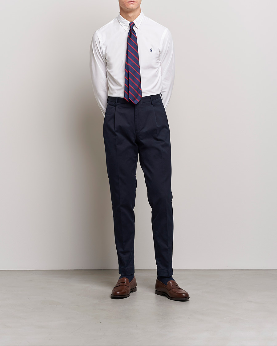 Mies |  | Polo Ralph Lauren | Slim Fit Shirt Poplin White