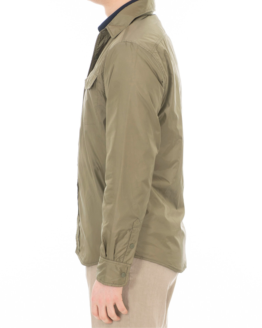 Mies | Kauluspaidat | Aspesi | Marvin Nylon Shirt Jacket Light Green