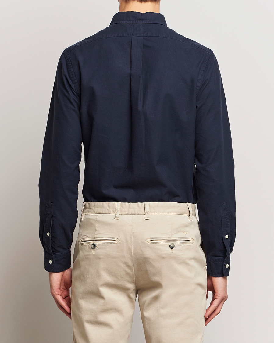 Mies | Kauluspaidat | Polo Ralph Lauren | Slim Fit Garment Dyed Oxford Shirt Navy