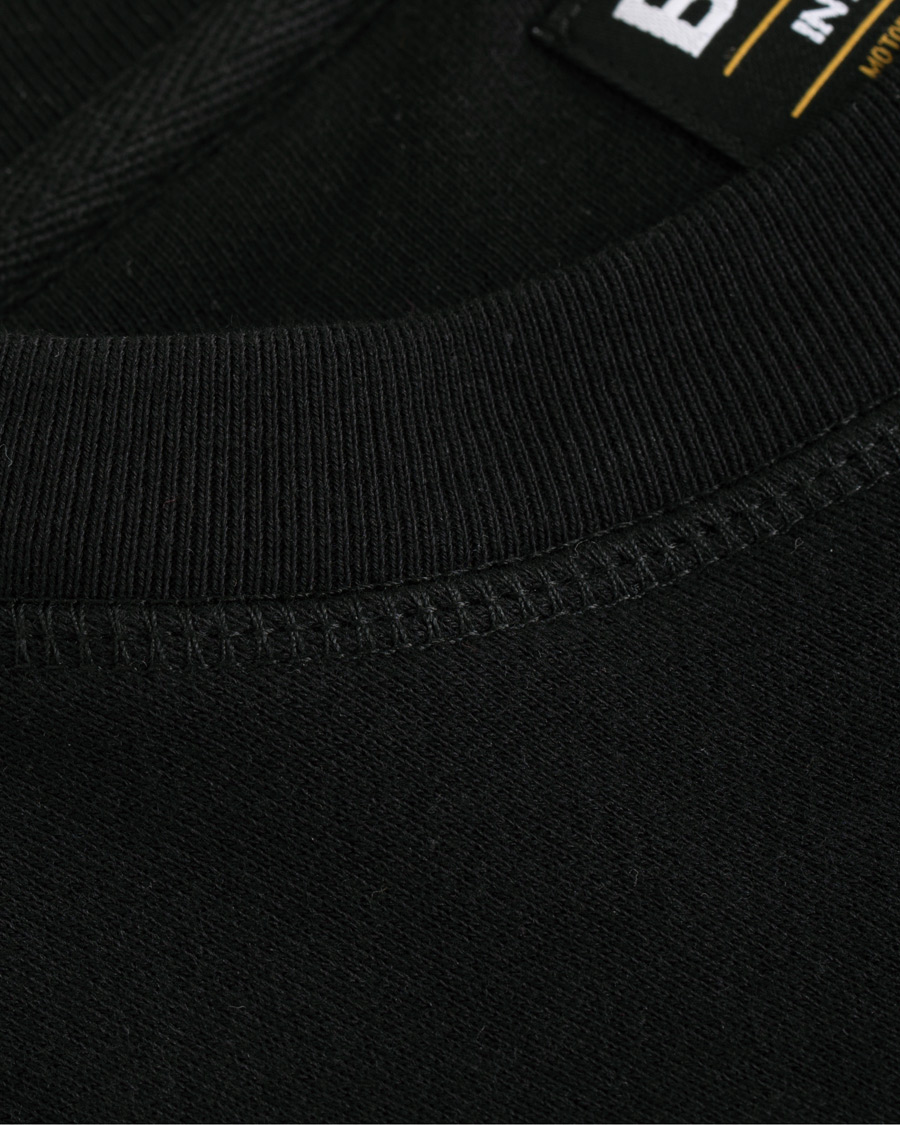 Mies | Puserot | Barbour International | Large Logo Sweatshirt Black