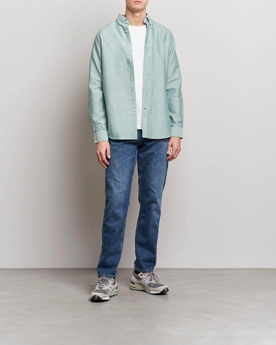 Mies | Kauluspaidat | Barbour Lifestyle | Tailored Fit Oxford 3 Shirt Green