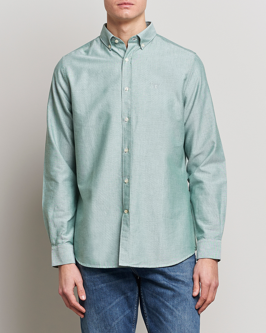 Mies |  | Barbour Lifestyle | Tailored Fit Oxford 3 Shirt Green