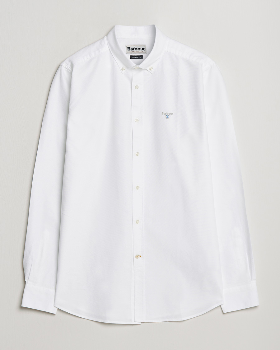 Miehet |  | Barbour Lifestyle | Tailored Fit Oxford 3 Shirt White